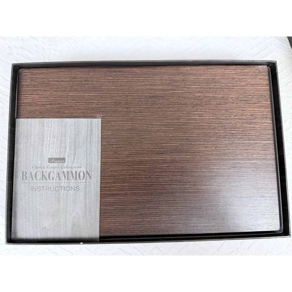 Premier Classic Games Collection Backgammon Vintage Sealed Board Game